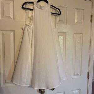 Lulus | Dresses | Lulus Amalfi Coast White Pleated Flutter Sleeve Mini Dress  | Poshmark